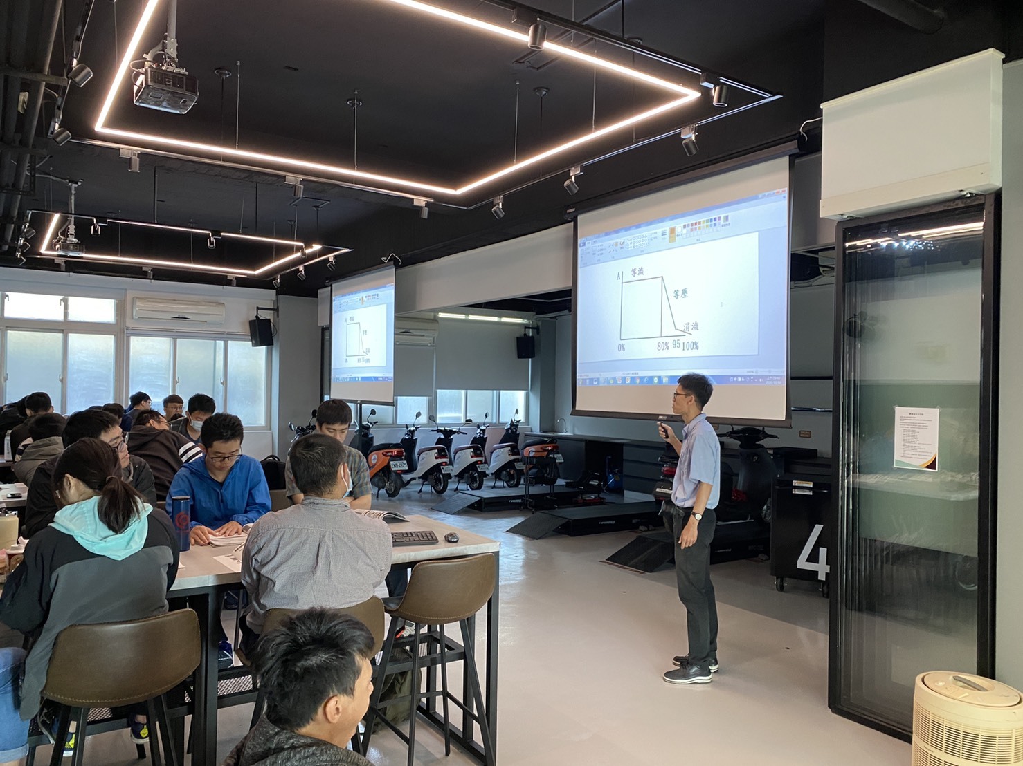 電動機車實作場域